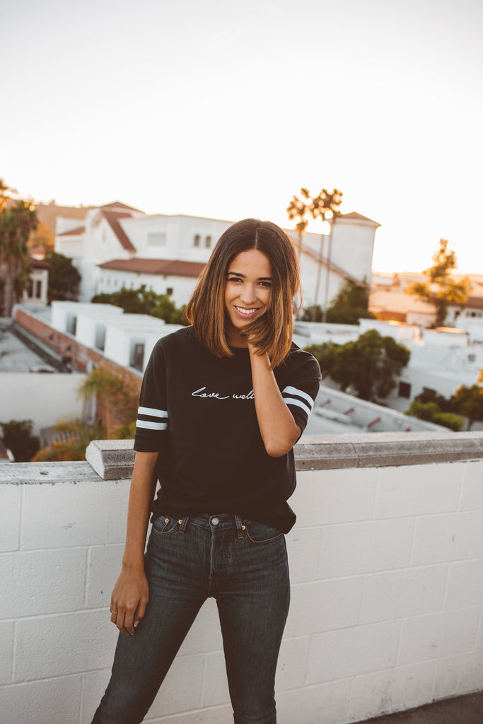 LOVE WELL VARSITY PULLOVER