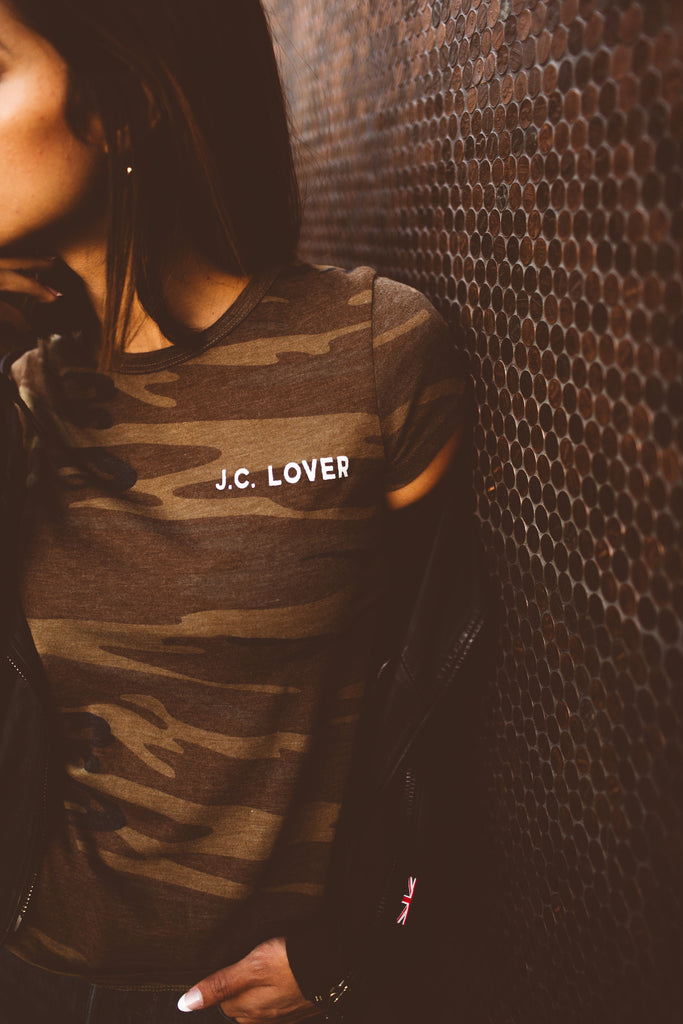 J.C. LOVER CAMO T-SHIRT