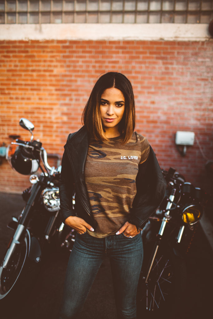 J.C. LOVER CAMO T-SHIRT