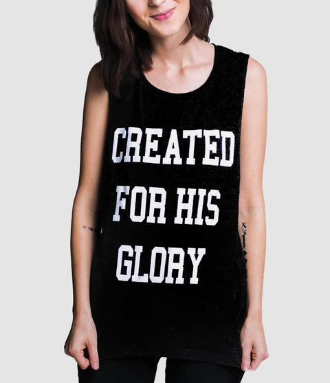 "Created" Muscle Tank