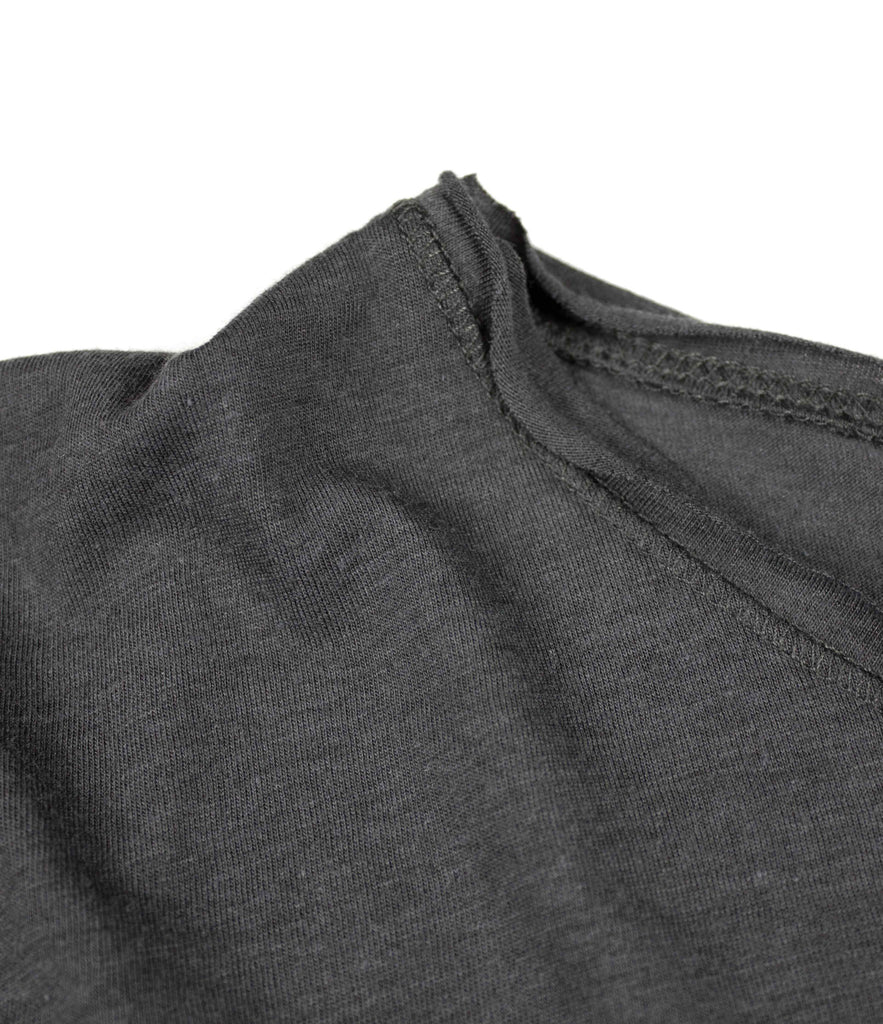YOU ARE LOVED BLACK RAW NECK T-SHIRT