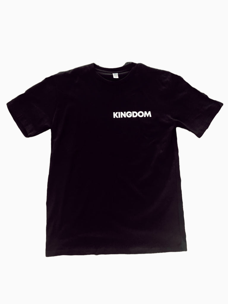 KINGDOM OVER CULTURE BLACK SLEEVE T-SHIRT