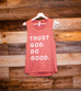 TRUST GOD. DO GOOD. MUAVE WOMEN'S FLOWY MUSCLE TANK