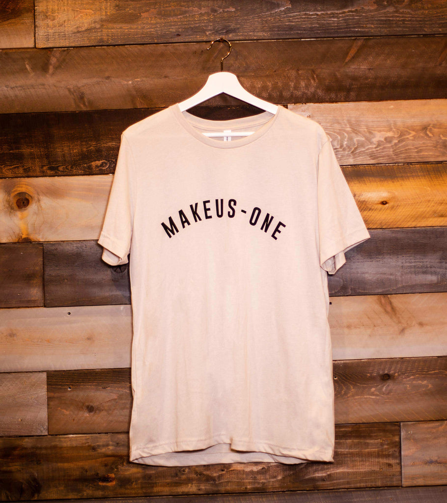 MAKE US ONE PEACH SLEEVE T-SHIRT