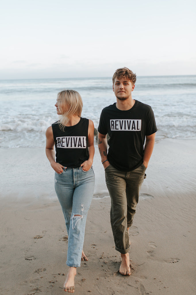 REVIVAL BLACK SLEEVE T-SHIRT