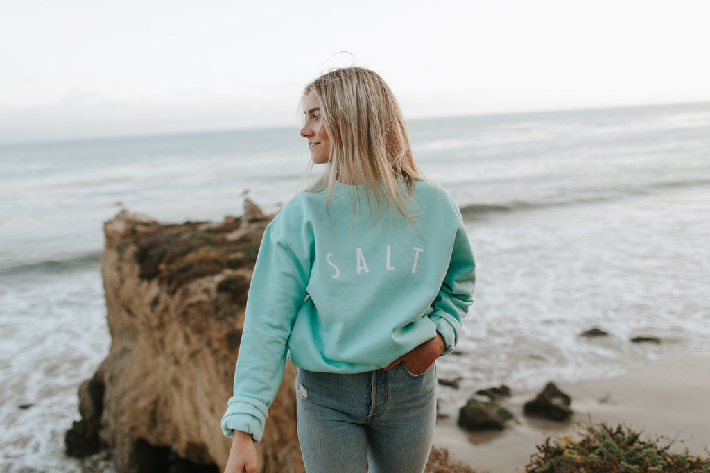 SALT & LIGHT SEAFOAM PULLOVER