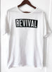 REVIVAL WHITE SLEEVE T-SHIRT