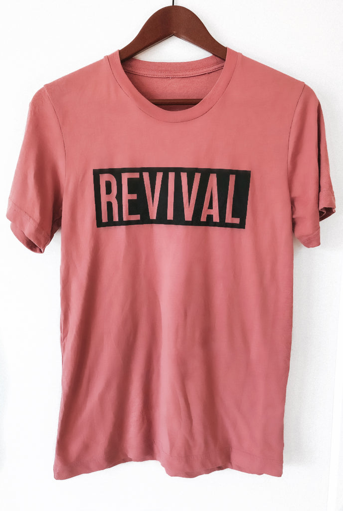 REVIVAL MAUVE SLEEVE T-SHIRT