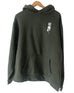 JESUS ROSE DARK GREEN URBAN HOODIE