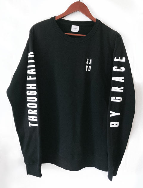 BY GRACE THROUGH FAITH HEAVYWEIGHT PULLOVER