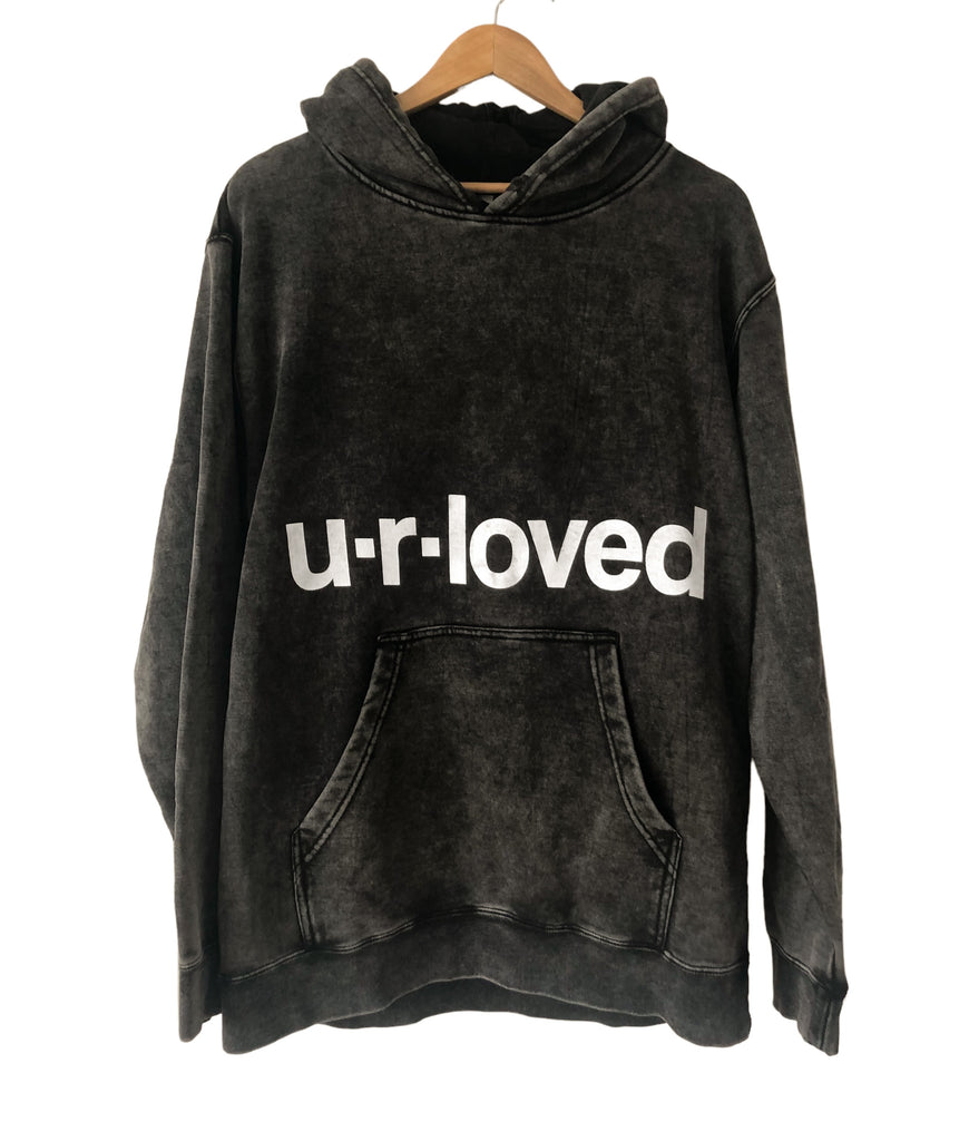 U.R.LOVED MINERAL WASH URBAN HOODIE