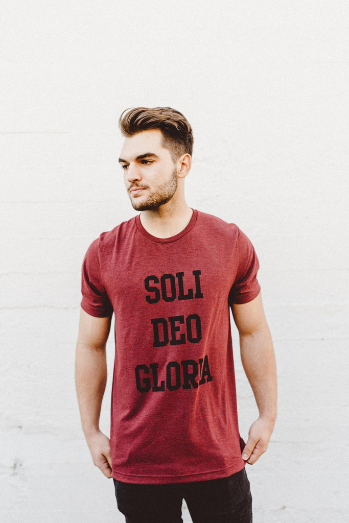 SOLI DEO GLORIA CARDINAL T-SHIRT