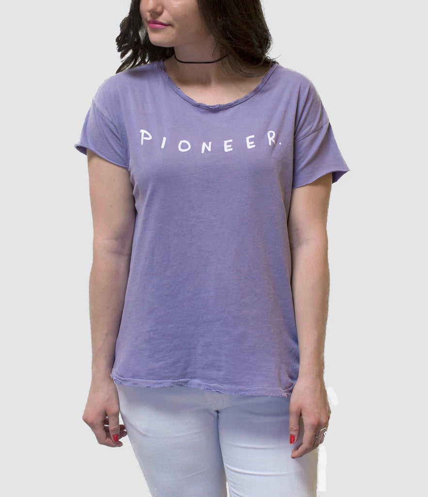PIONEER DISTRESSED WOMEN'S T-SHIRT
