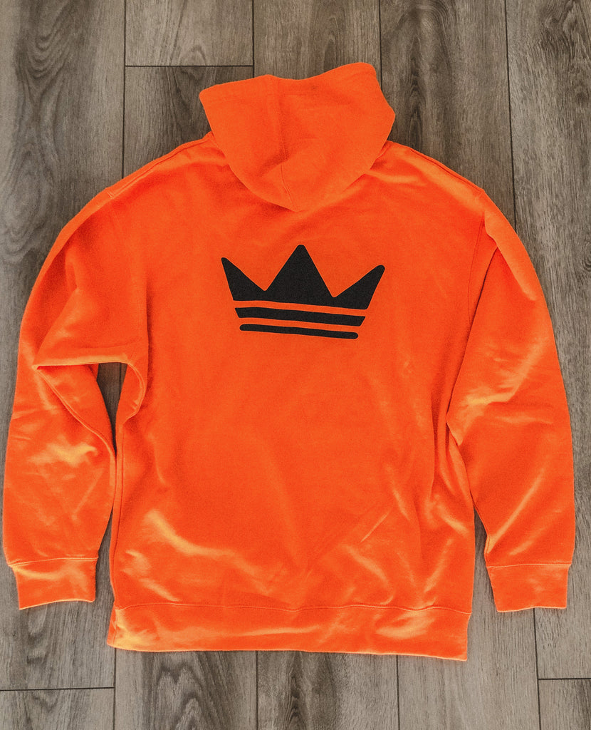 THE KING IS COMING ORANGE HOODIE
