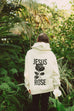 JESUS ROSE CREAM URBAN HOODIE
