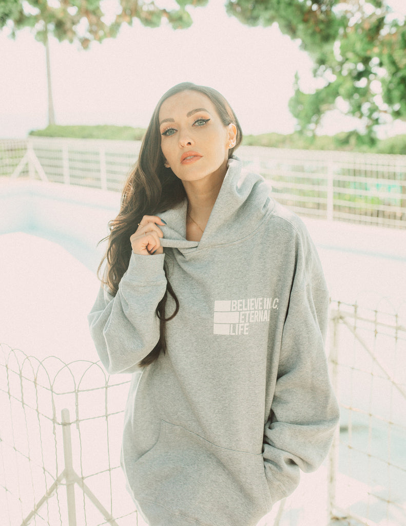 BELIEVE IN J.C. GREY HOODIE