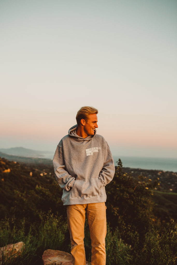 BELIEVE IN J.C. GREY HOODIE