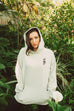 JESUS ROSE CREAM URBAN HOODIE
