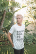 TRUST GOD. DO GOOD. ICE BLUE SLEEVE T-SHIRT