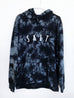 SALT + LIGHT TIE DYE BLACK HOODIE