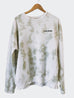 U.R.LOVED HEART WHITE/OLIVE TIE DYE PULLOVER