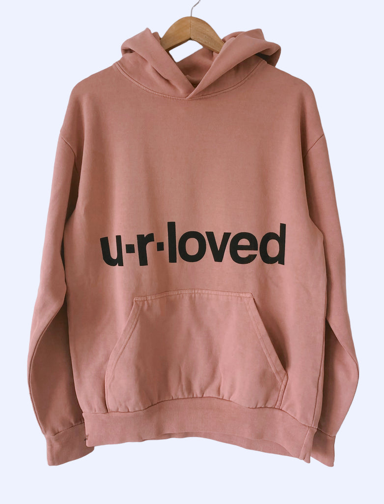 U.R.LOVED SALMON URBAN HOODIE