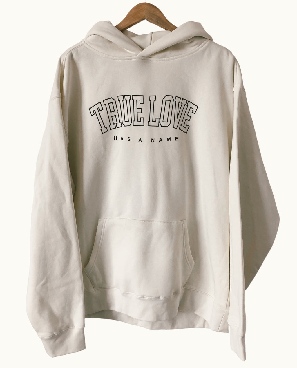TRUE LOVE HAS A NAME OFF-WHITE HOODIE