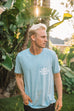 LOVE NEVER FAILS LIGHT BLUE SLEEVE T-SHIRT