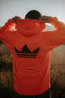 THE KING IS COMING ORANGE HOODIE