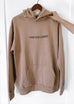 GOOD NEWS CARRIER TAN HOODIE