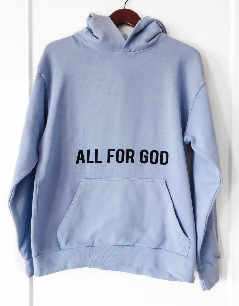 ALL FOR GOD GRAPE ICE URBAN HOODIE