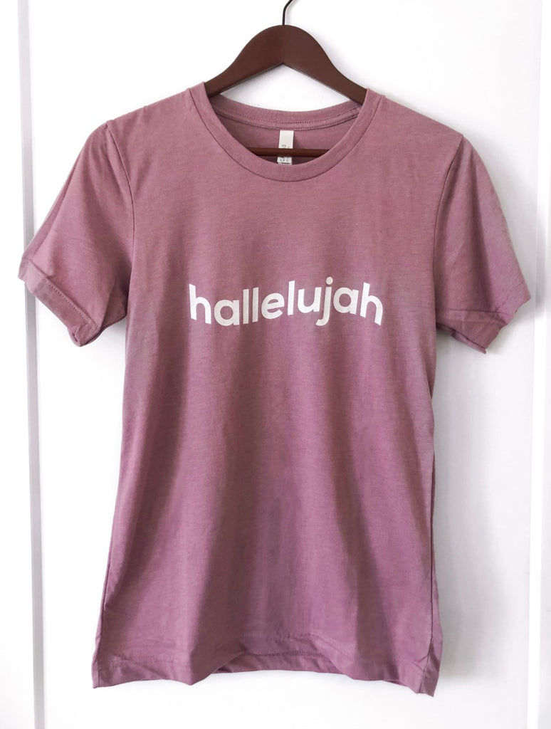 HALLELUJAH ORCHID SLEEVE T-SHIRT