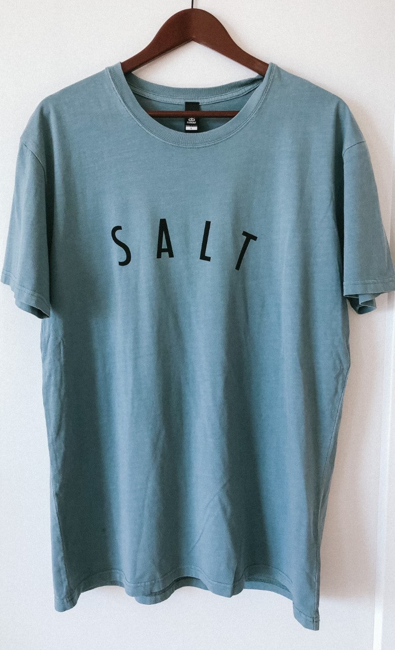 SALT & LIGHT SLATE BLUE SLEEVE T-SHIRT