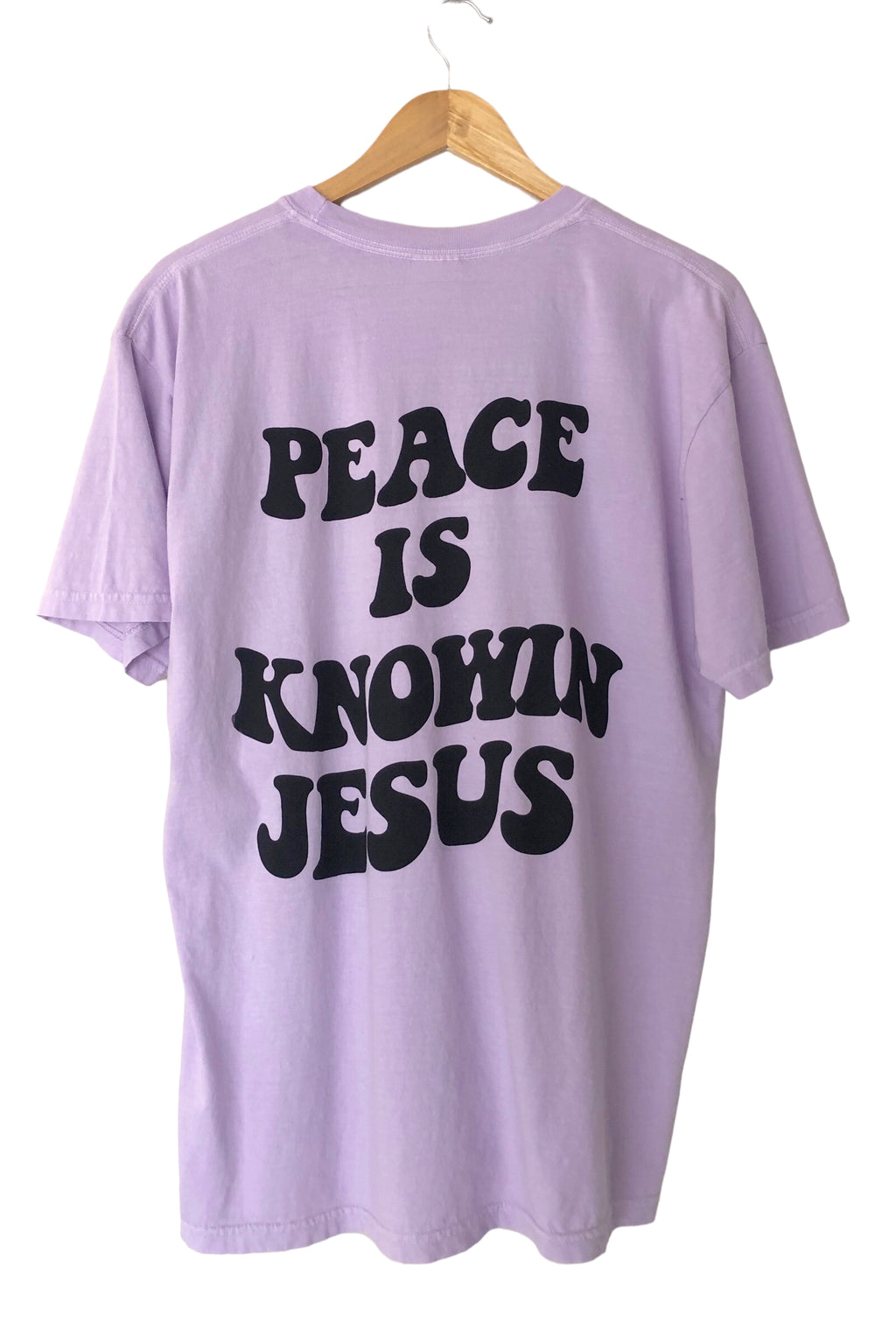 PEACE ORCHID SLEEVE T-SHIRT