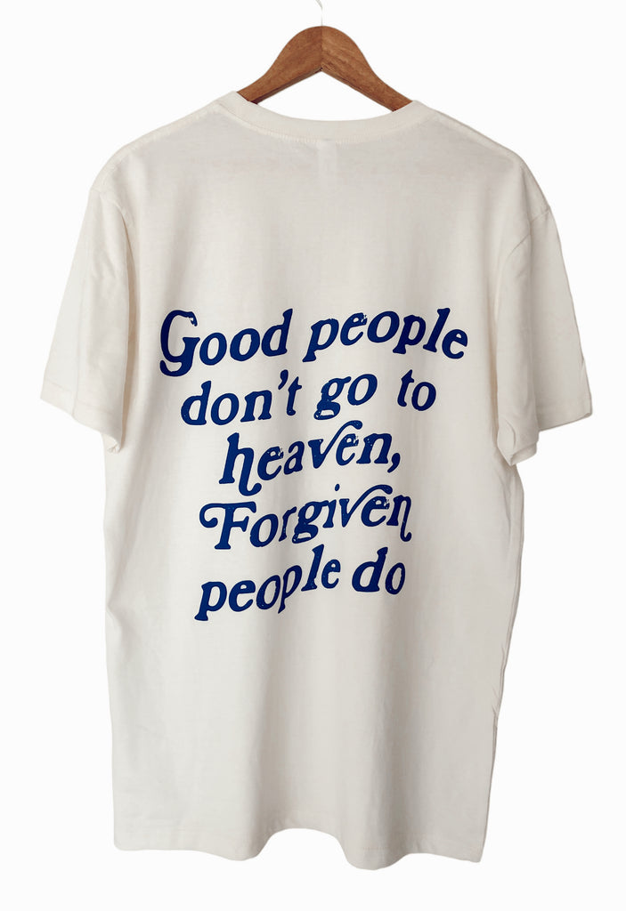 FORGIVEN OFF-WHITE SLEEVE T-SHIRT