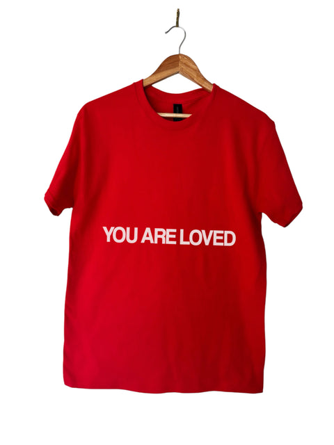 YOU ARE LOVED SHORT SLEEVE TEE (MULTIPLE COLOR OPTIONS)