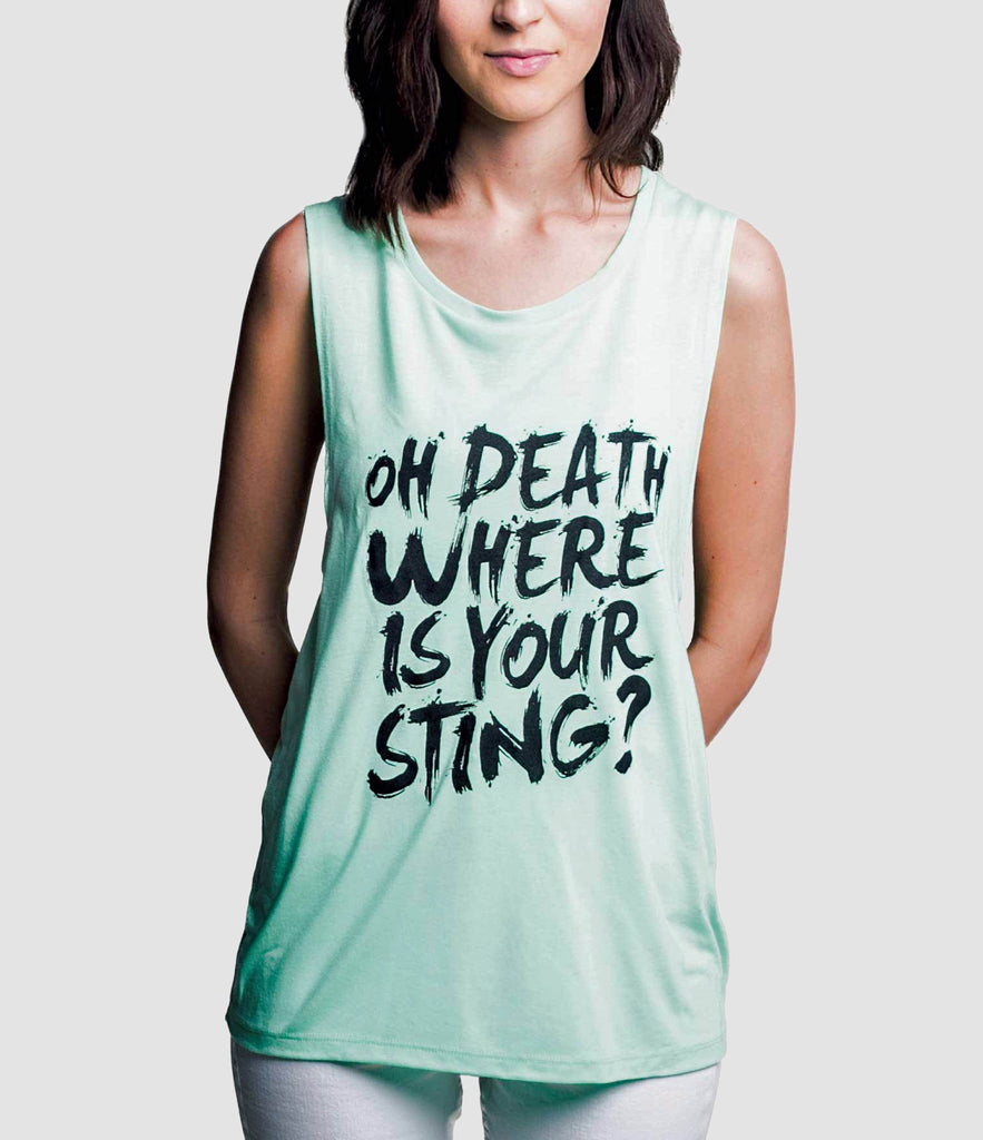 "Oh Death" Muscle Tank